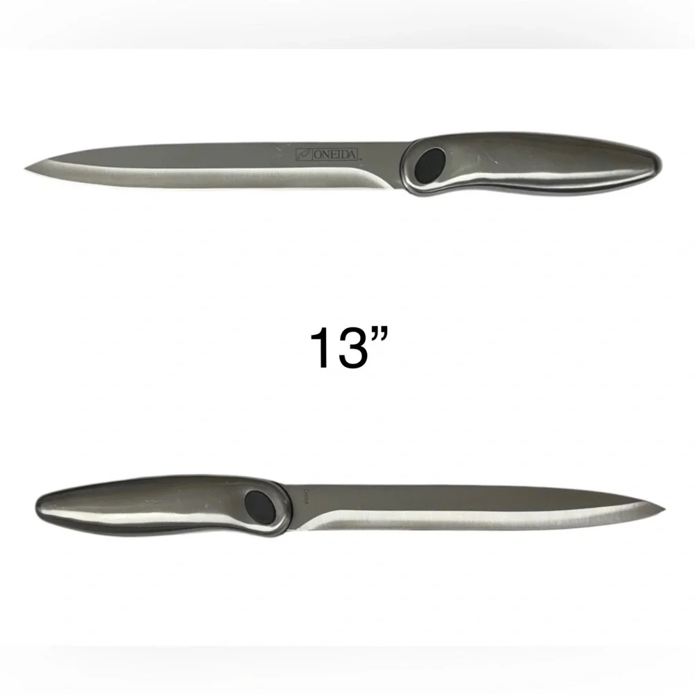 ONEIDA Contoura Immaculate Collection Stainless Steel Full Tang Cutlery Set 7 PC